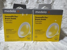 2 Medela PersonalFit Flex 27mm Breast Shield - Set Of 4 Total New, Sealed 