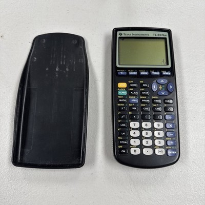 Texas Instruments TI-83 Plus Graphing Calculator Parts Only AS-IS Not Working