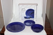 Fiesta Ware, Homer Laughlin, Twilight 3 Pc Classic Set, NOS, EUC, 1494 346