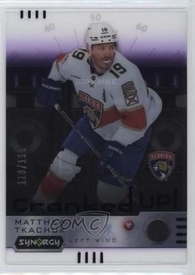 2023-24 Upper Deck Synergy Cranked Up Purple 110/199 Matthew Tkachuk #CR-MT 0u20