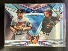 2021 Bowman Draft - Franchise Futures Colton Cowser, Reed Trimble #FF-5 (RC)