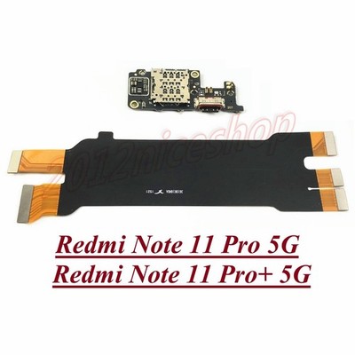 OEM Charging Port Mic Jack Board Motherboard Cable For Redmi Note 11 Pro + 5G