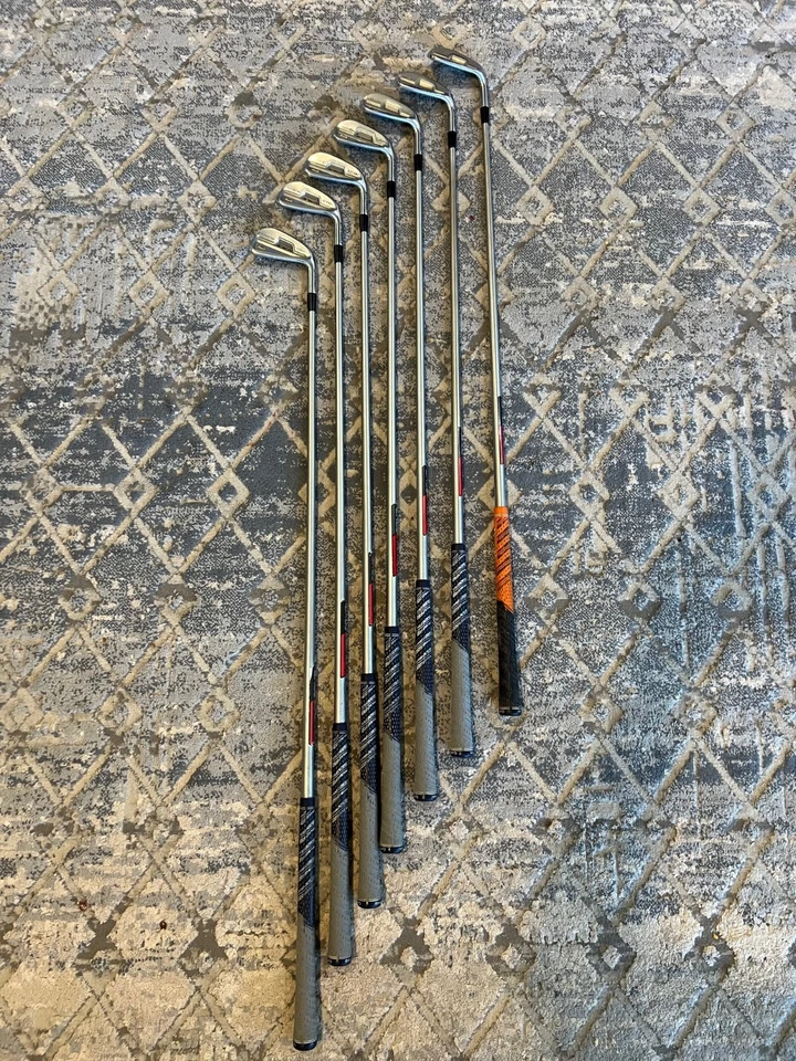 Adams Idea CMB Forged Irons 4-PW | KBS C-Taper Stiff +1/2" Used Golf Clubs - Image 2 of 4