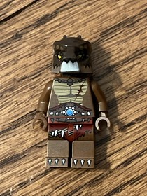 LEGO Legends Of Chima Crug Minifigure With Mask Crocodile Minifigure