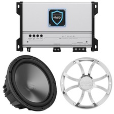 Wet Sounds HTM-1 - HTM Series Full-Range Class-D 1200 Watt at 1-Ohm Mono Ampl...