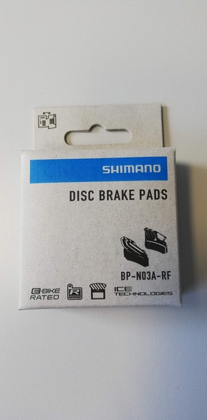 Shimano BremsbeläGe N03A Mit KüHlrippen (Paar) Ice-Technologies BP-N03A-RF-image