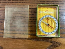 Vintage Silva System Compass Type 7 Hiking Orienteering Mapping Made in Sweden