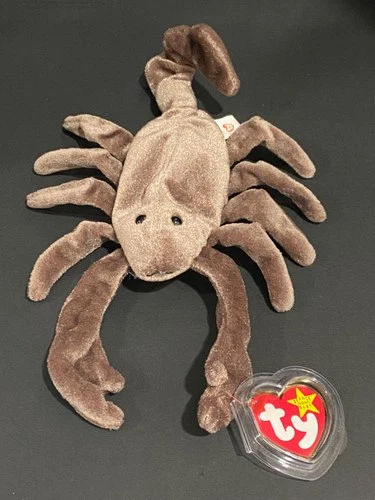 Vintage TY Beanie Babies Collection Stinger the Scorpion DOB 9-29-1997 NWMTs!!!