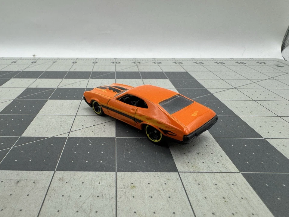 2010 Hot Wheels Dixie Challenger HW Main Street '11 Series #T9872 orange 1:64 - Image 2 of 4