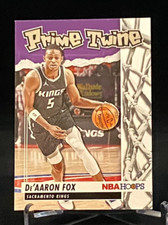 2021- 22 Panini NBA Hoops Prime Twine #15 De'Aaron Fox Sacramento Kings