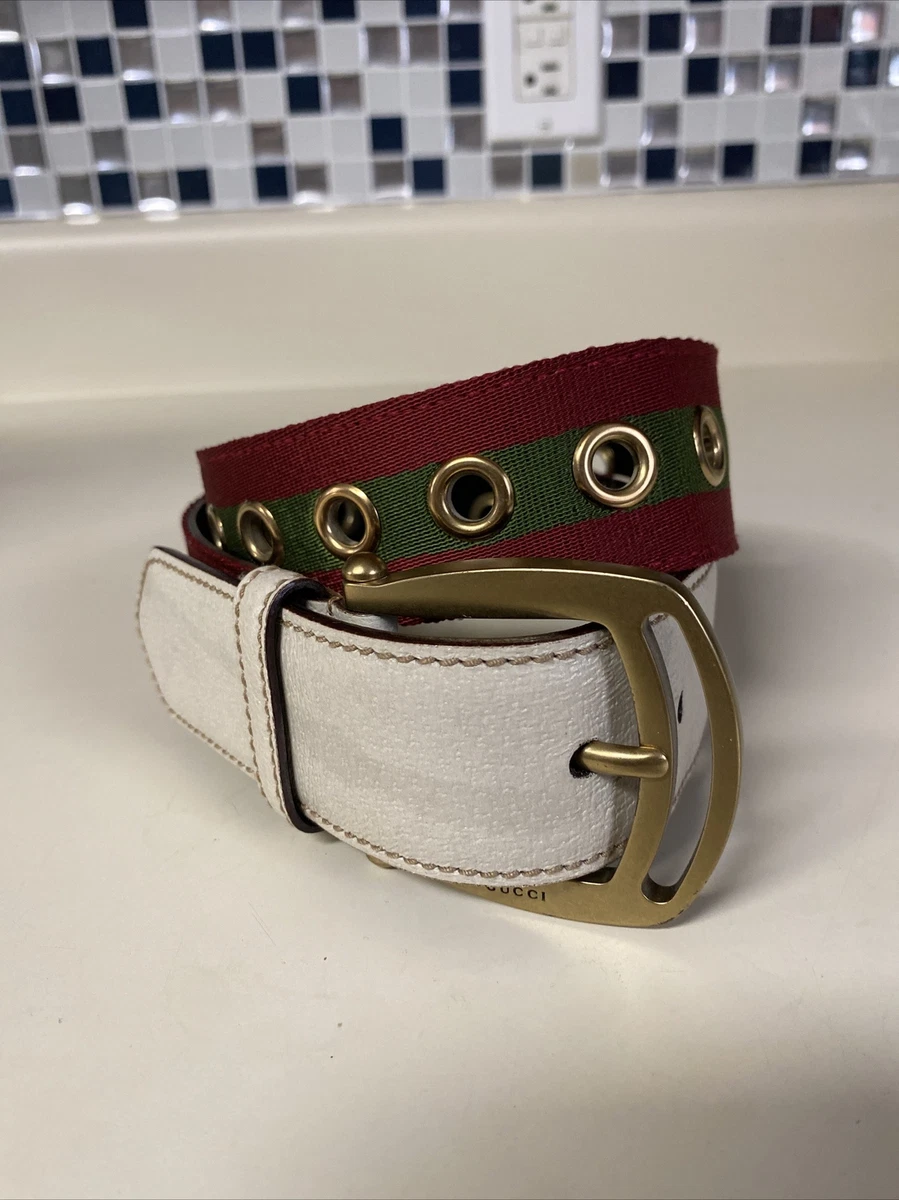 Gucci Waist Belt White Belts for Women for sale | eBay