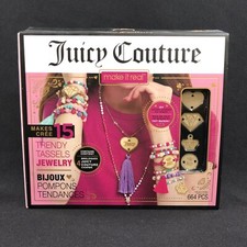 Kids Jewelry Bracelet Making Kit Juicy Couture 664-pc Make It Real New in Box