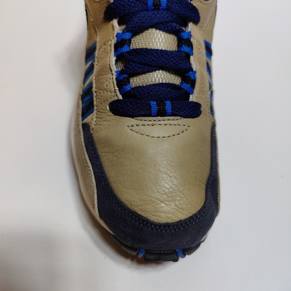 RARE Nike Air Max Terra Ninety Tan Black Blue Leather Athletic Sneaker men\'s 7.5 Nike Air Max Terrascape 90  main image 4