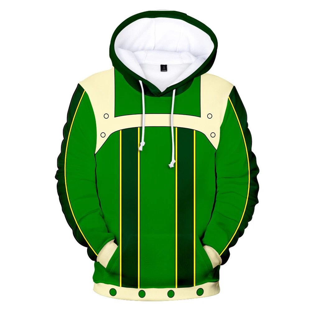 My Hero Academia Asui Tsuyu Hoodie Pullover Costume Sweatshirt