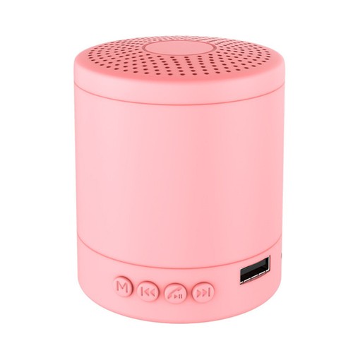 Macaron Mini Portable BT Speaker Stereo Wireless Loudspeaker Mini Column M AUU - Photo 6 sur 8