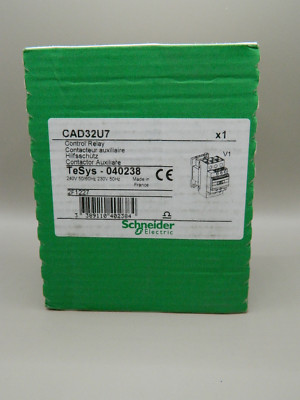 1x Schneider Electric Auxiliary Contactor CAD32U7 TeSys - 040238 - NEW