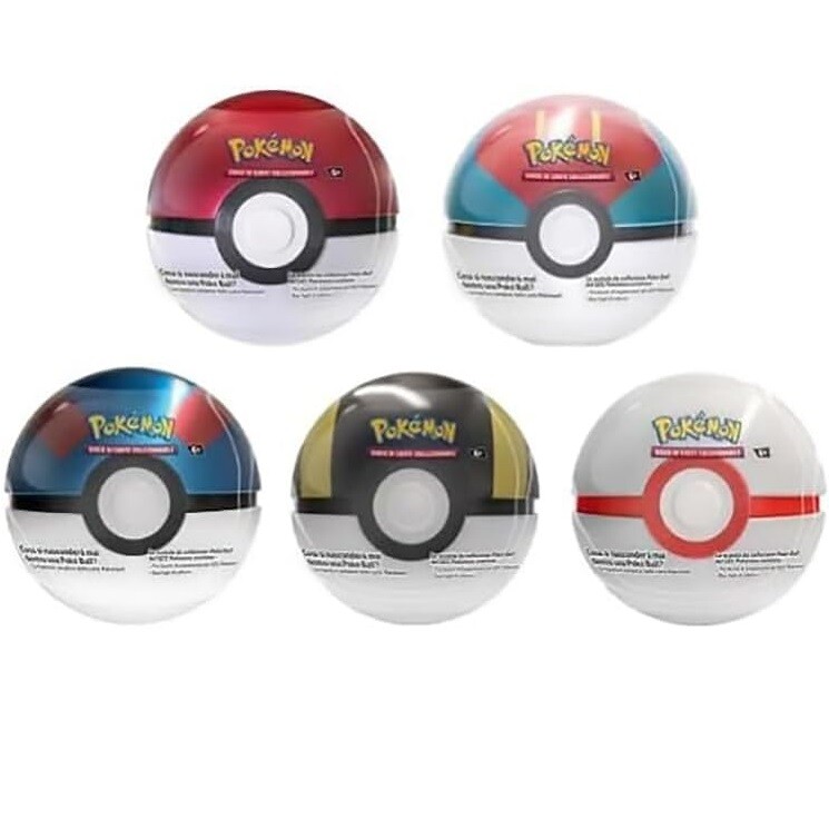 Game Vision Pokemon Tin Poké Ball Settembre 2023