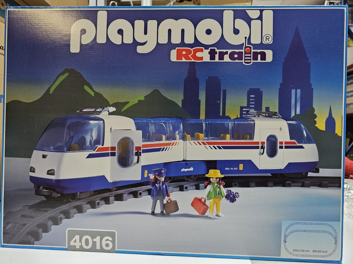 Tren Eléctrico Playmobil Tren Navidad Playmobil Tren De Pasajeros