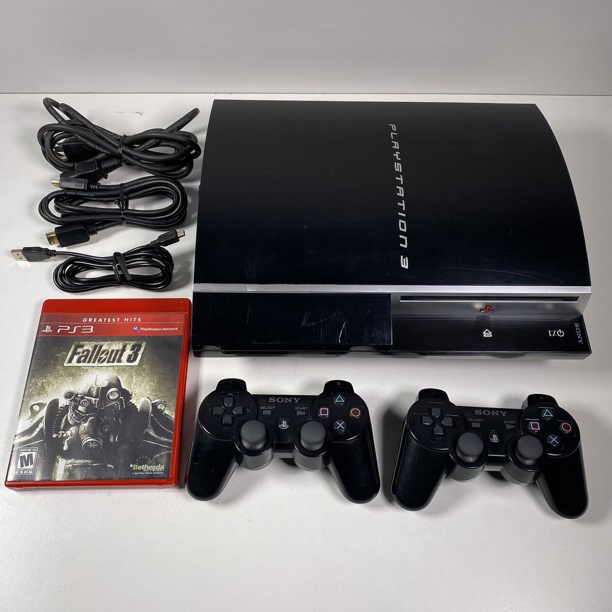 Sony PlayStation 3 Fat, 80 GB, nero, 96 €