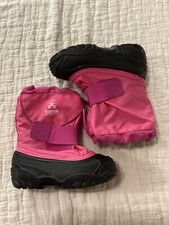 Kamik Toddler Girls Pink Winter Snow Boots Sz 7