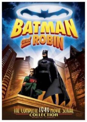 Batman and Robin - The Complete 1949 Movie Serial Collection - DVD - GOOD