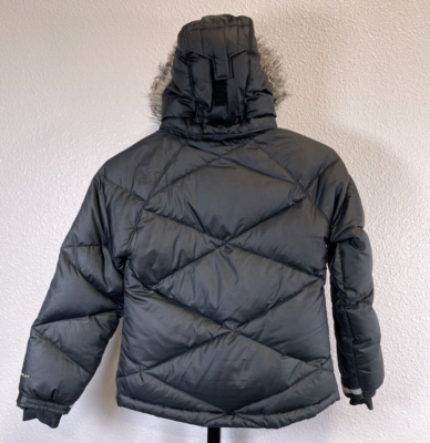 Columbia Omni-Heat Thermal Comfort Youth Girls 6 Puffer Black Coat