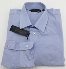The Men's Store Bloomingdale's Regular fit Shirt, Blue, 15.5 in, 32-33 