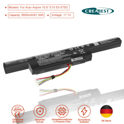 5600mAh AS16B5J AS16B8J Akku Für ACER ASPIRE Aspire E5-575G-53VG E5-575G-5341