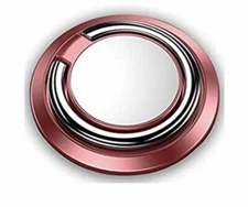 Slim Mobile Cell Phone Magnetic Metal Ring Stand Holder Ultra Thin 360 Rotation