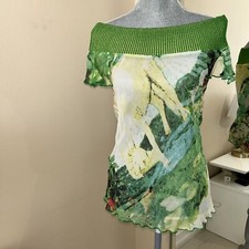 Beautiful Summer Floral Off The Shoulder Top.