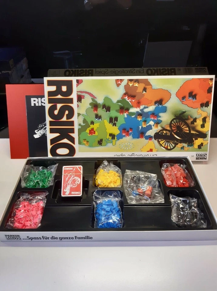 Risiko Parker 1982 - Das grosse Strategiespiel. Absolut neu und ungespielt. - Bild 1 von 1