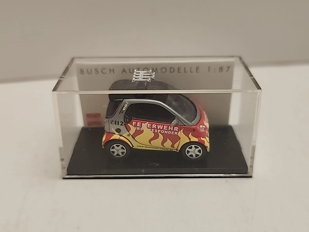 BUSCH ブッシュ 1/87スケール（HO） SMART Feuerwehr BUSCH ブッシュ 1/87スケール（HO） SMART Feuerwehr Busch What´s new?