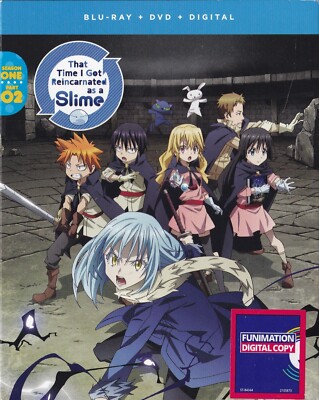 That Time I Got Reincarnated as a Slime Part 02 (BD/DVD, 2020, 4-Disc Set)