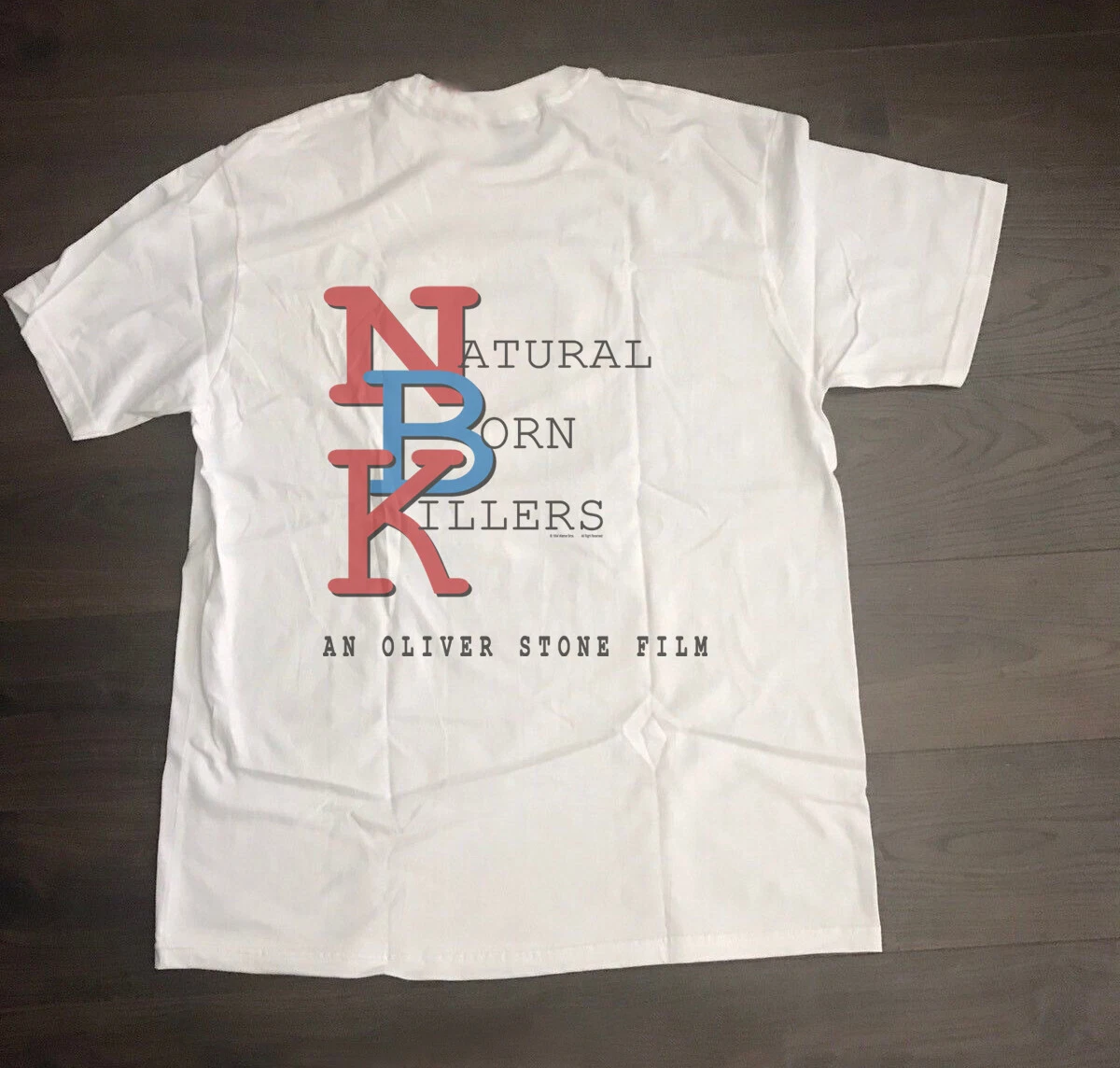 Camiseta Assassinos Por Natureza Natural Born Killers Stone