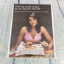 2005 Sexy Lady Ketchup Mastercard Vintage Print Ad/Poster Promo Art Magazine Pg