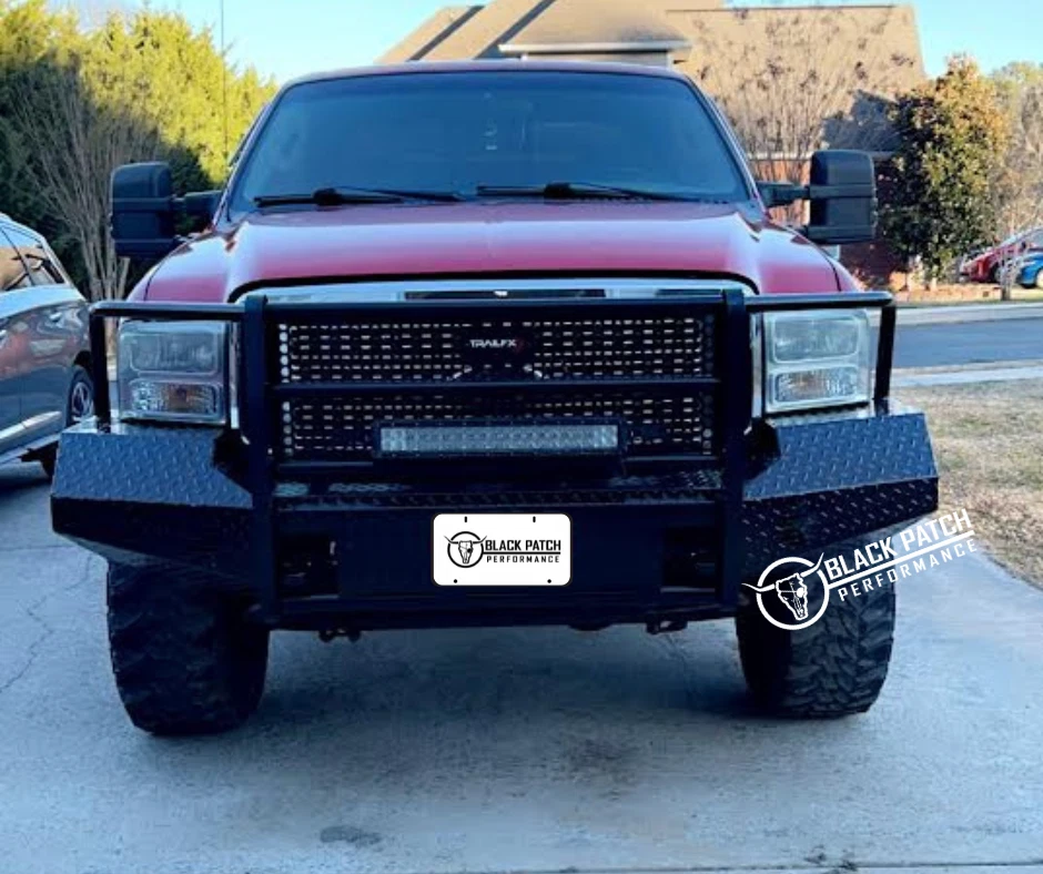 Ranch Style Bumper 2005-2007 F250 F350 TrailFX FX3002A 2005 2006 2007 Super Duty - Image 4 of 4