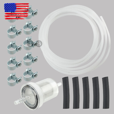 For Eberspacher Webasto Diesel Heater Inline Fuel Filter Hose Clip Pipe Line Kit