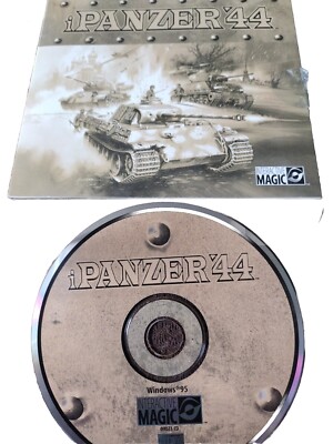 iPanzer '44 PC CD-ROM Interactive Magic 1998 German Tank game for Windows 95