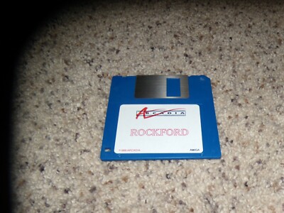 Rockford Commodore Amiga Game on 3.5'' disk Near Mint