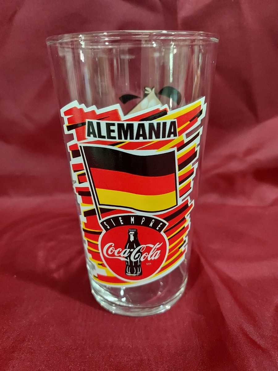 Coca-Cola World Cup USA 94 Alemania Germany Soccer Football Glass