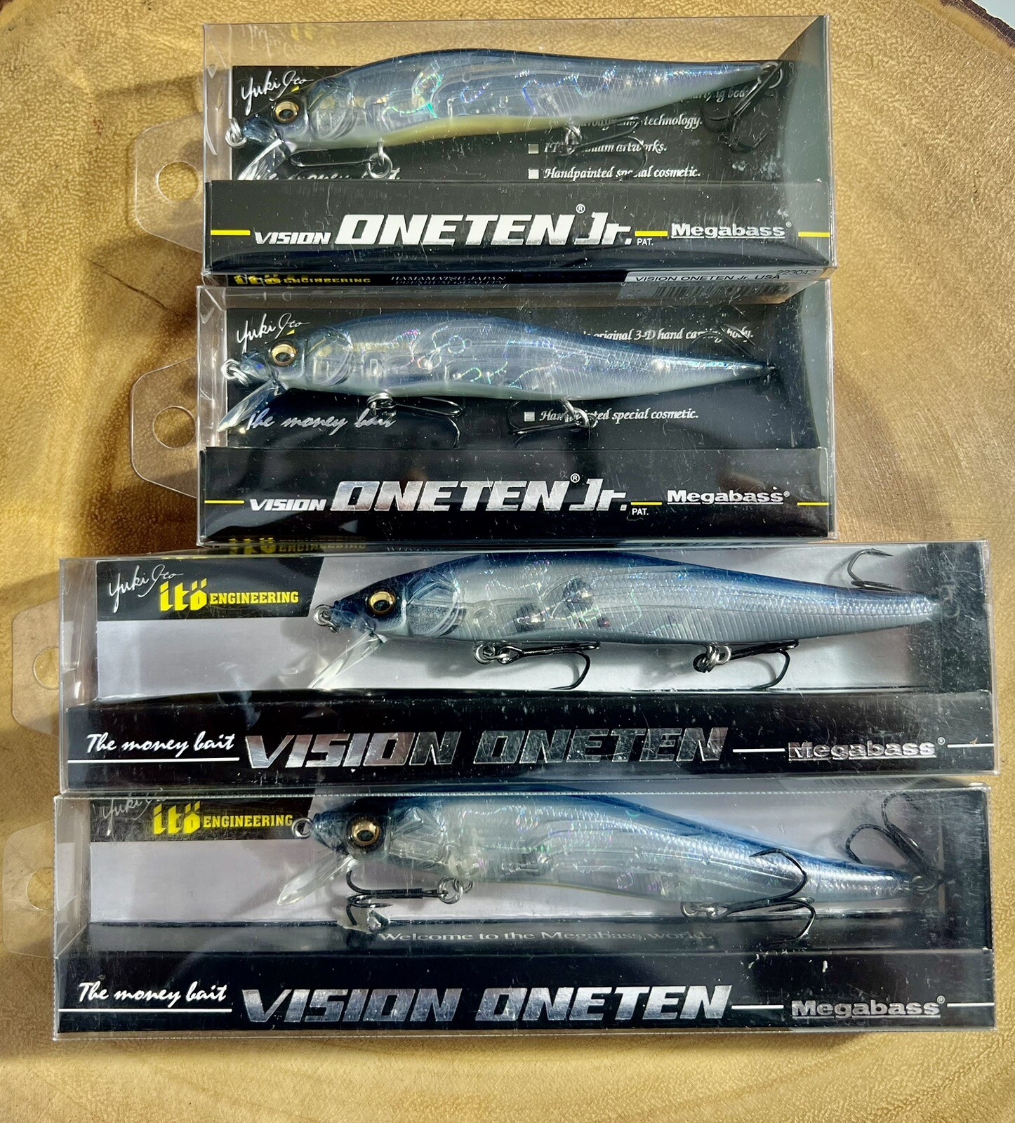Megabass (Lot Of 4) Ito Vision 110 Jr. & Vision 110 Suspending Jerkbaits! NWT! - Image 8