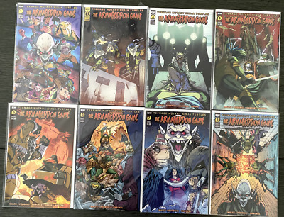Teenage Mutant Ninja Turtles Armageddon Game 1-8 Cover A Complete Comic Set IDW