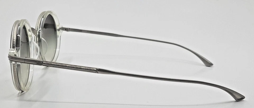 Masunaga by Kenzo Takada Mokko Matte Silver/Crystal Green Gradient Lenses NIB - Image 2 of 4