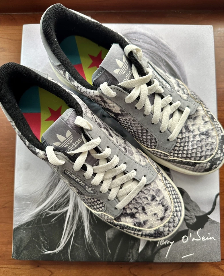 Adidas Continental 80 Ms 6.5 (Ws 8.5) Estampado Piel de Serpiente - Edición Limitada Foto 4 de 4