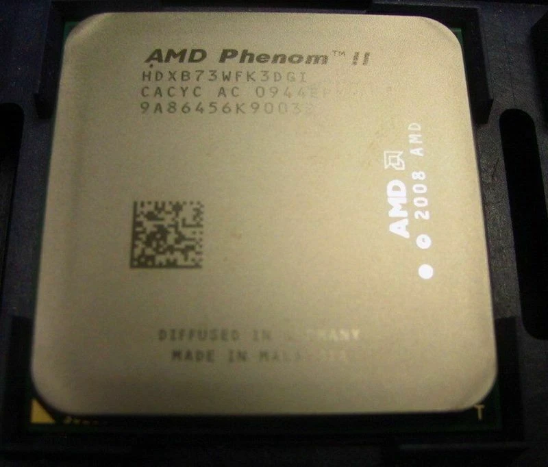AMD Phenom Triple-Core X3-B73 X3-B75 X3-B77 Socket AM3 CPU - Image 2 of 4