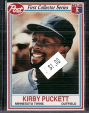 1990 Post #3 Kirby Puckett