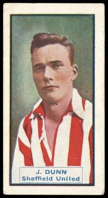 Thomson (D.C.) - 'Footballers & Motor Cars' (c1930) - J. Dunn (Sheffield Utd)...