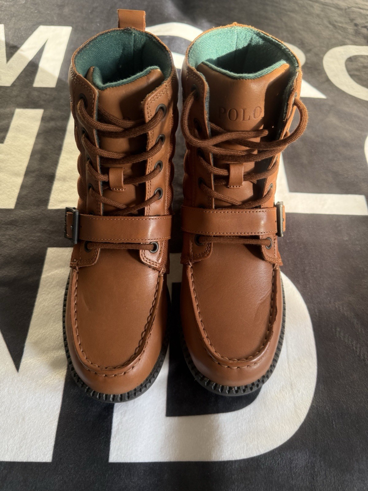 Women’s Ralph Lauren Ranger Boots Size 4 thumbnail 4