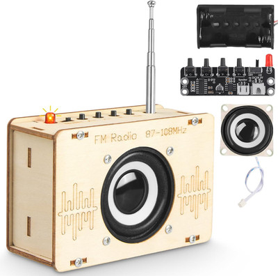 Science Kits for Kids Age 8-12 12-14, STEM Kits 8-10, Build Your Own FM Radio Ki