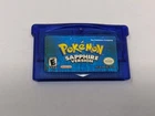 NEW BATTERY - Pokémon Sapphire Authentic, Tested, Nintendo GBA Game Boy Advance